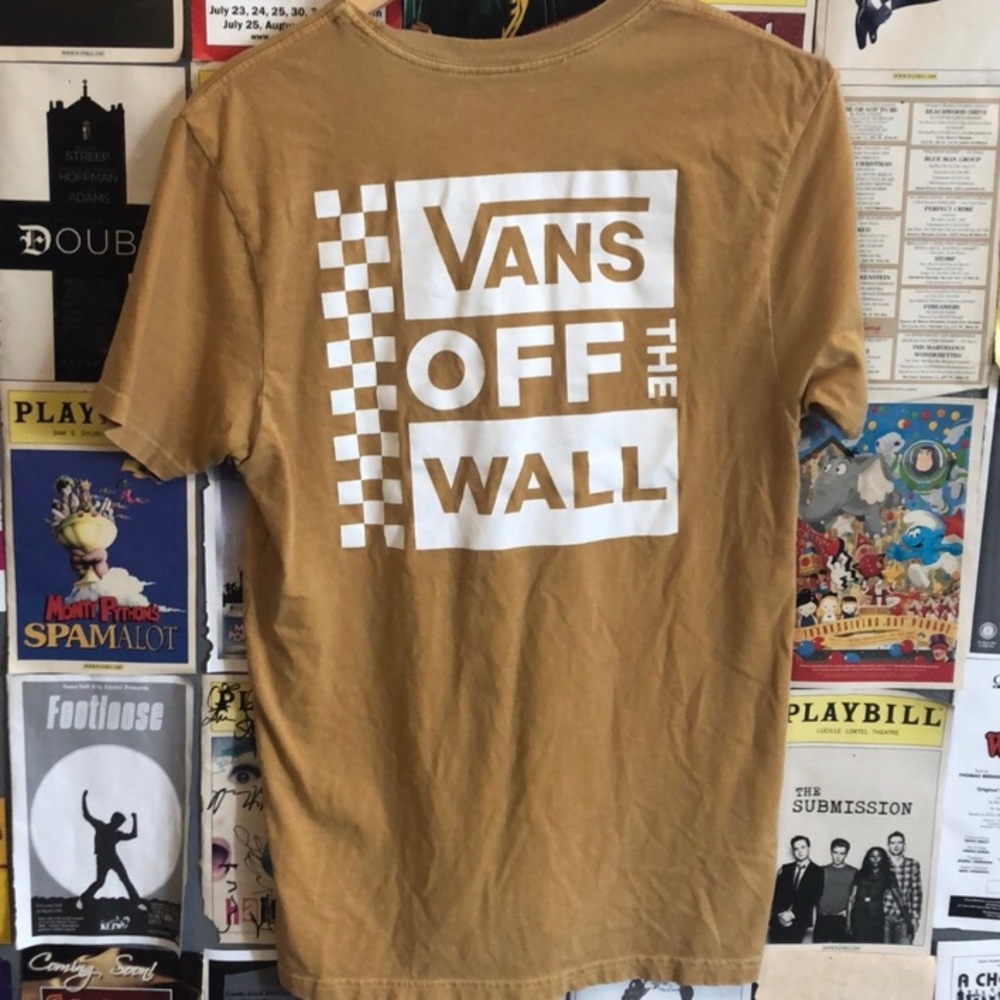 yellow vans shirt